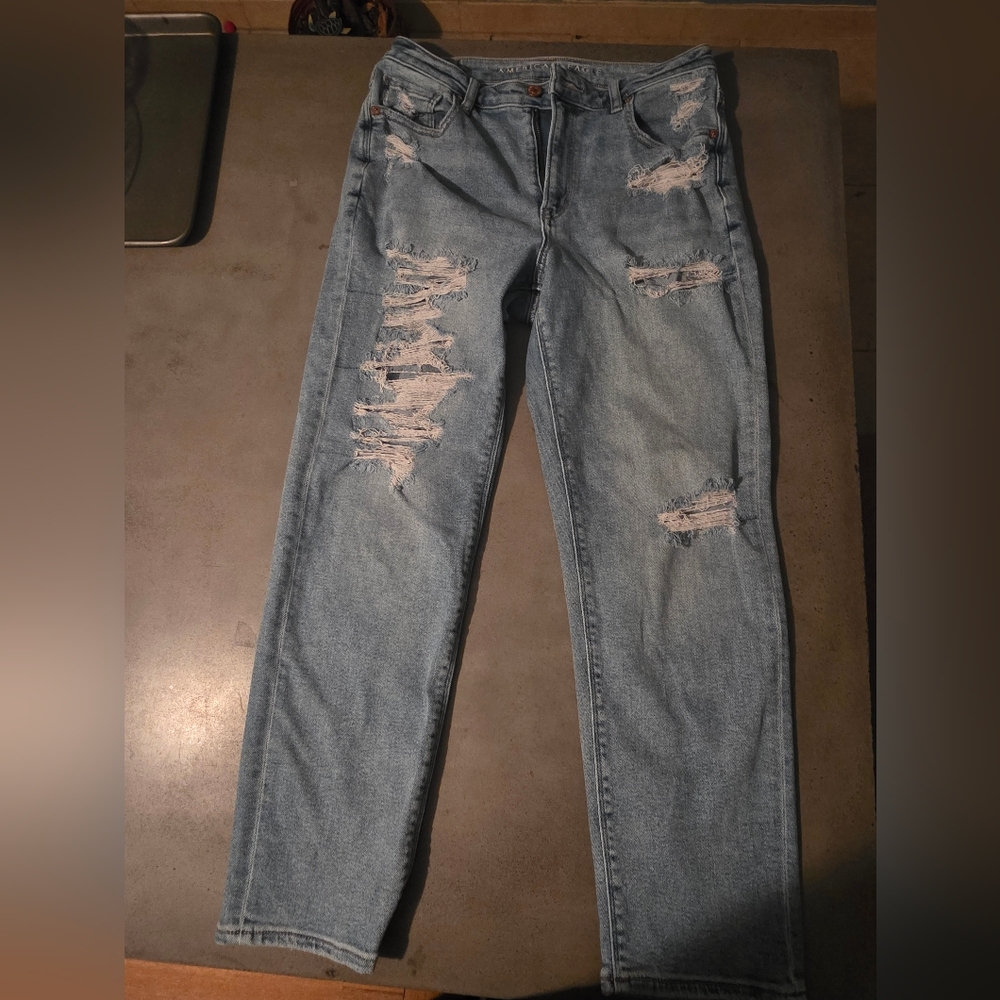 American Eagle Outfitters Light Blue Denim Jacket